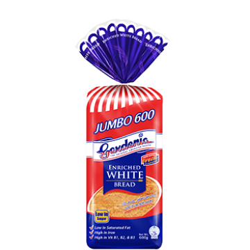 Gardenia Enriched White Bread 600g